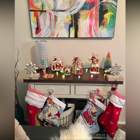 NEW BLUE SKY CLAYWORKS PRANCER TEA-LIGHT CANDLE HOLDER & RAINBOW TREE 🦌🎄✨ - Picture 14 of 16